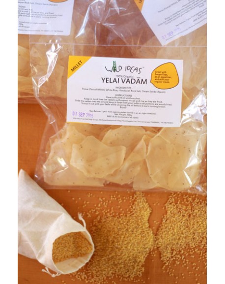 Organic Yellai Vadaams - Thinai (Foxtail Millet)