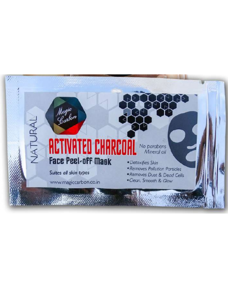 activated charcoal face peel off mask