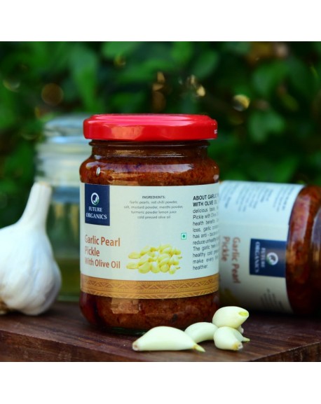 GARLIC PEARL PICKLE – WITH OLIVE OIL
