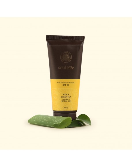 Sun Protection Cream with Aloe & Green Tea