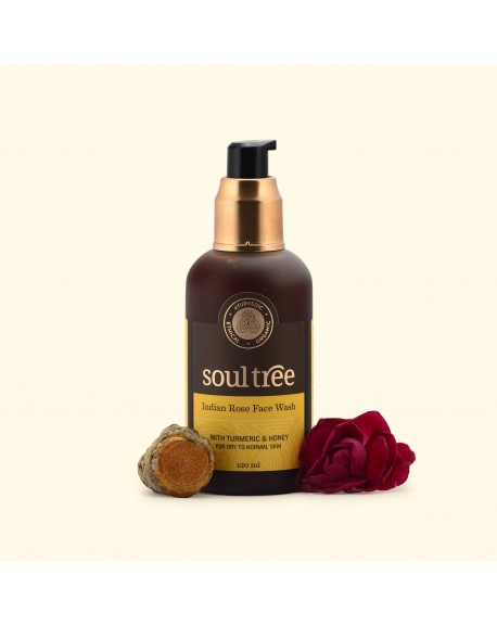 Indian Rose Face Wash WIth Turmeric & Honey
