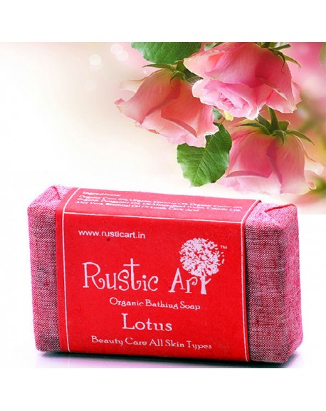 Organic country rose soap