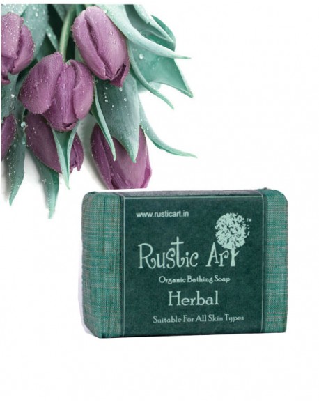 Organic herbal soap