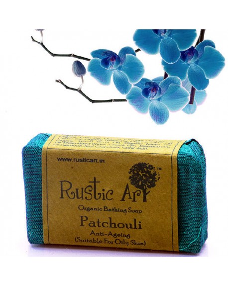 Organic patchouli soap