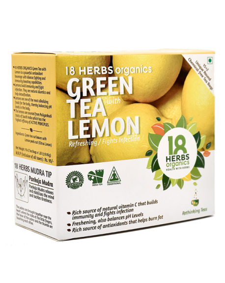 Green tea lemon