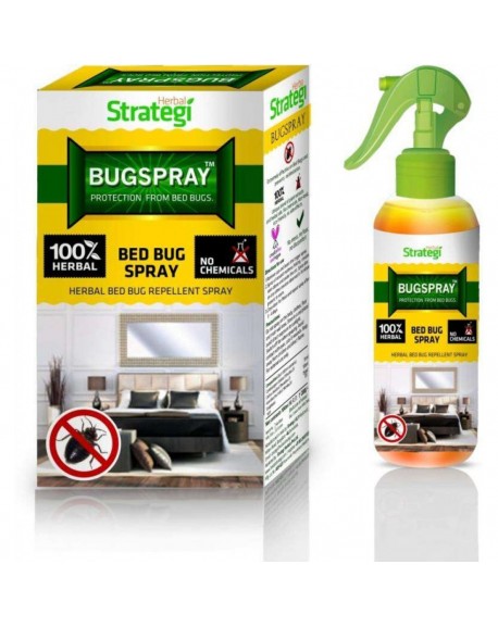 Herbal bed bug spray