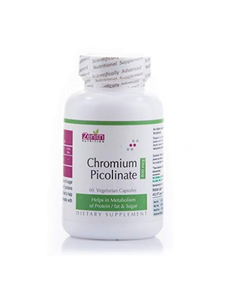 Zenith Nutrition Chromium Picolinate - 60 caps