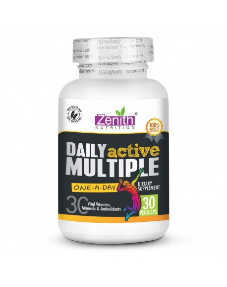 Zenith Nutrition Daily Active Multiple One A Day - 30 Veg Capsules