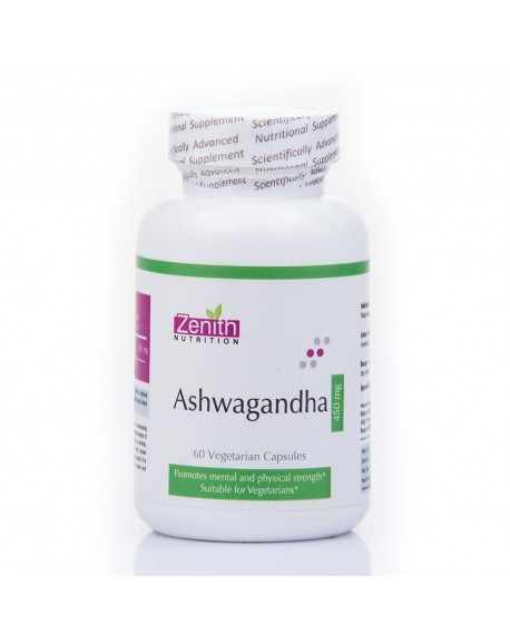 Zenith Nutrition Ginseng With Ashwagandha - 60 Capsules