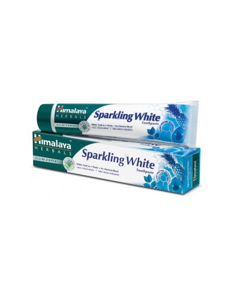 Sparkling white toothpaste