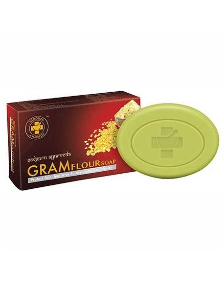 Gram flour soap